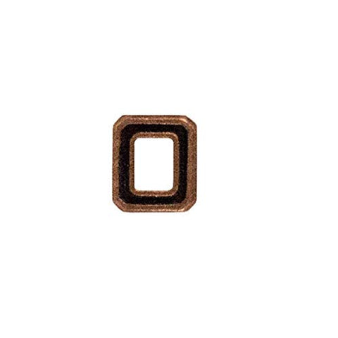 Letter "O" 1/4 in Bronze Ribbon Device - Insignia Depot