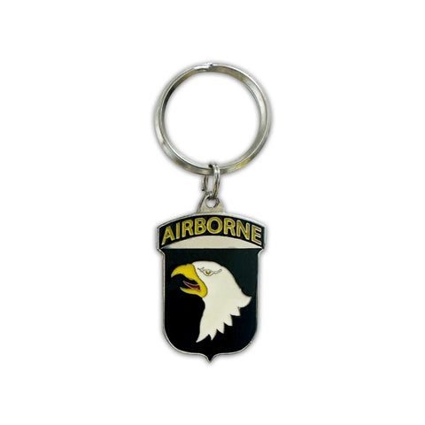 101St Airborne Division Crest Key Chain.