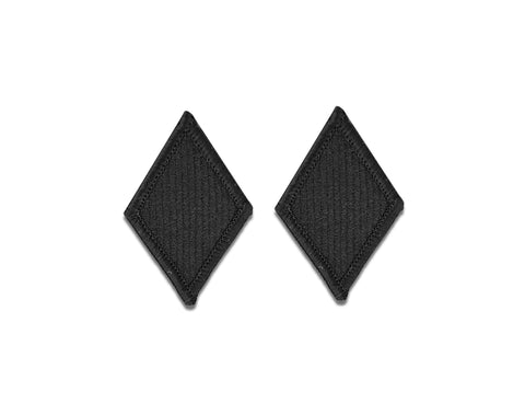101st Aviation Helmet Black Patch (pair).