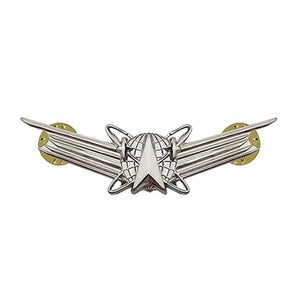 Space Command Basic Air Force Brite Badge - Insignia Depot