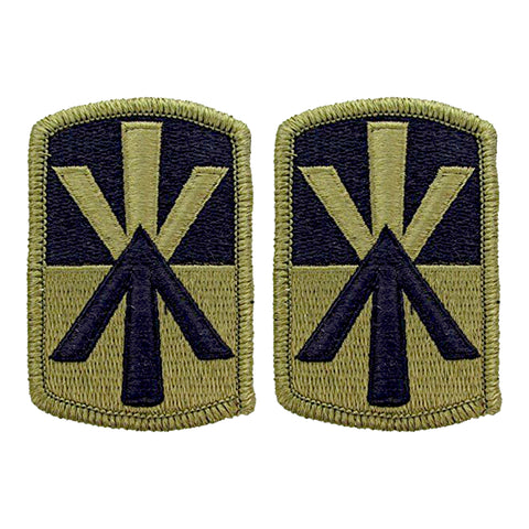 11th Air Defense Artillery OCP Patch with Hook Fastener (pair) - Insignia Depot