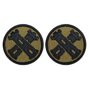 16th Engineering Brigade OCP Patch with Hook Fastener (pair) - Insignia Depot
