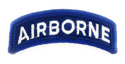 Airborne White and Blue Color Tab - Insignia Depot