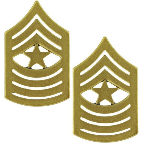 Sergeant Major USMC Satin Gold Rank - Insignia Depot