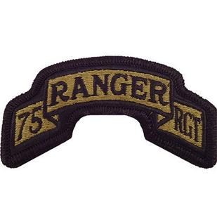 75th Ranger Regiment OCP Scroll with Hook Fastener (pair) - Insignia Depot