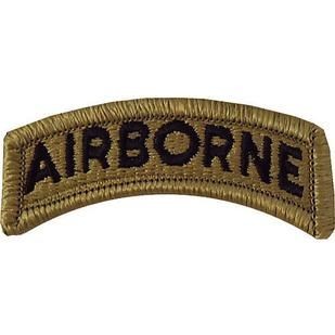 Airborne OCP Tab with Hook Fastener (pair) - Insignia Depot