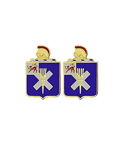 32nd Infantry Regiment Unit Crest (pair) 