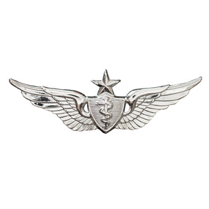 Flight Surgeon Senior Mini Brite Pin On Badge - Insignia Depot