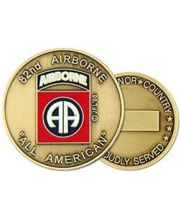 82nd Airborne Division Challenge Coin - Insignia Depot
