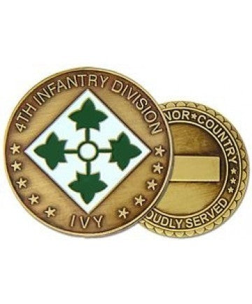 4th Infantry Division Challenge Coin - Insignia Depot