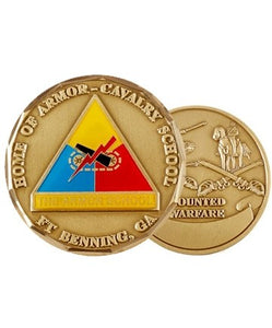 Fort Benning Armor School Challenge Coin - Insignia Depot