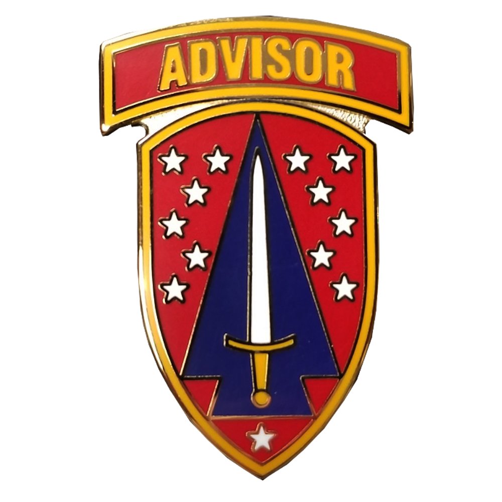 U.S. Army Security Forces Assistance Brigade CSIB Insignia Depot
