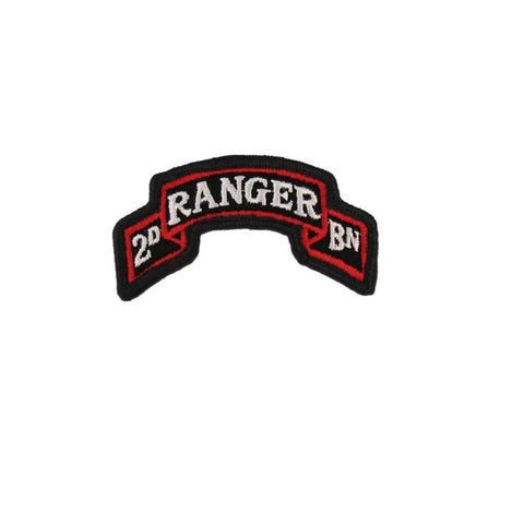 75th Ranger Regiment 2nd Battalion Color Scroll Sew-On (pair) - Insignia Depot