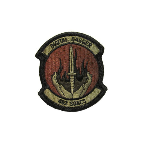 US Air Force Special Operations Advanced Capabilities Squadron OCP Scorpion Spice Brown Patch with Hook Fastener - Insignia Depot