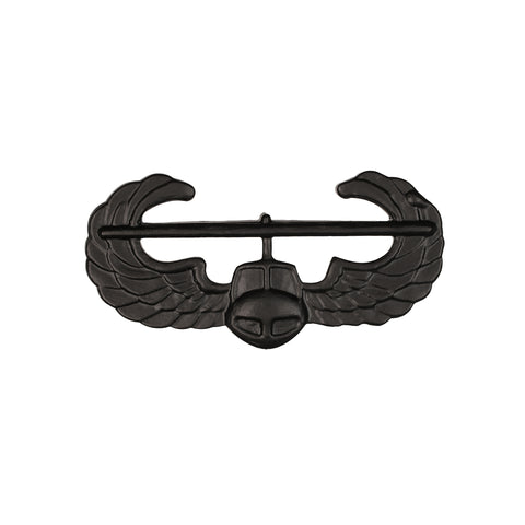 Air Assault Black Metal Pin-on Badge - Insignia Depot