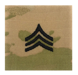 E5 Sergeant OCP 2x2 Sew-on - Insignia Depot