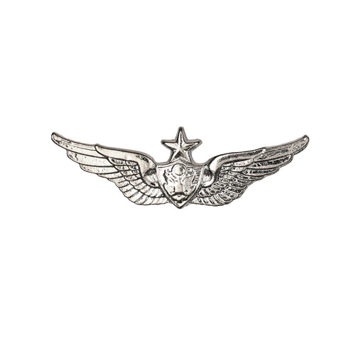 Aviation Aircrew Senior Mini Brite Pin On Badge - Insignia Depot