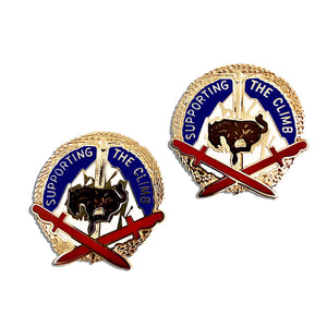 10th Sustainment Brigade (10th SBTB) Unit Crest (pair)