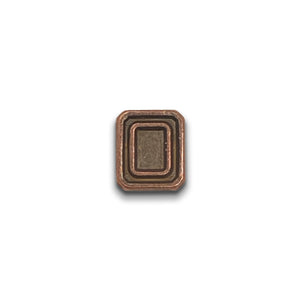 Numeral 0 3/16 in. Bronze Ribbon Device - Insignia Depot