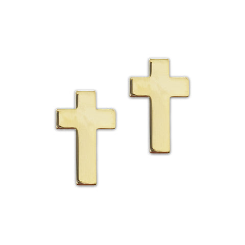 US ARMY Chaplain Christian Gold Brite Pin-on - Insignia Depot