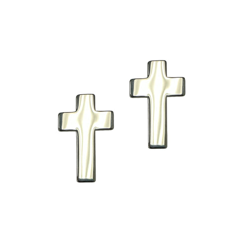 US ARMY Chaplain Christian Silver Brite Pin-on - Insignia Depot