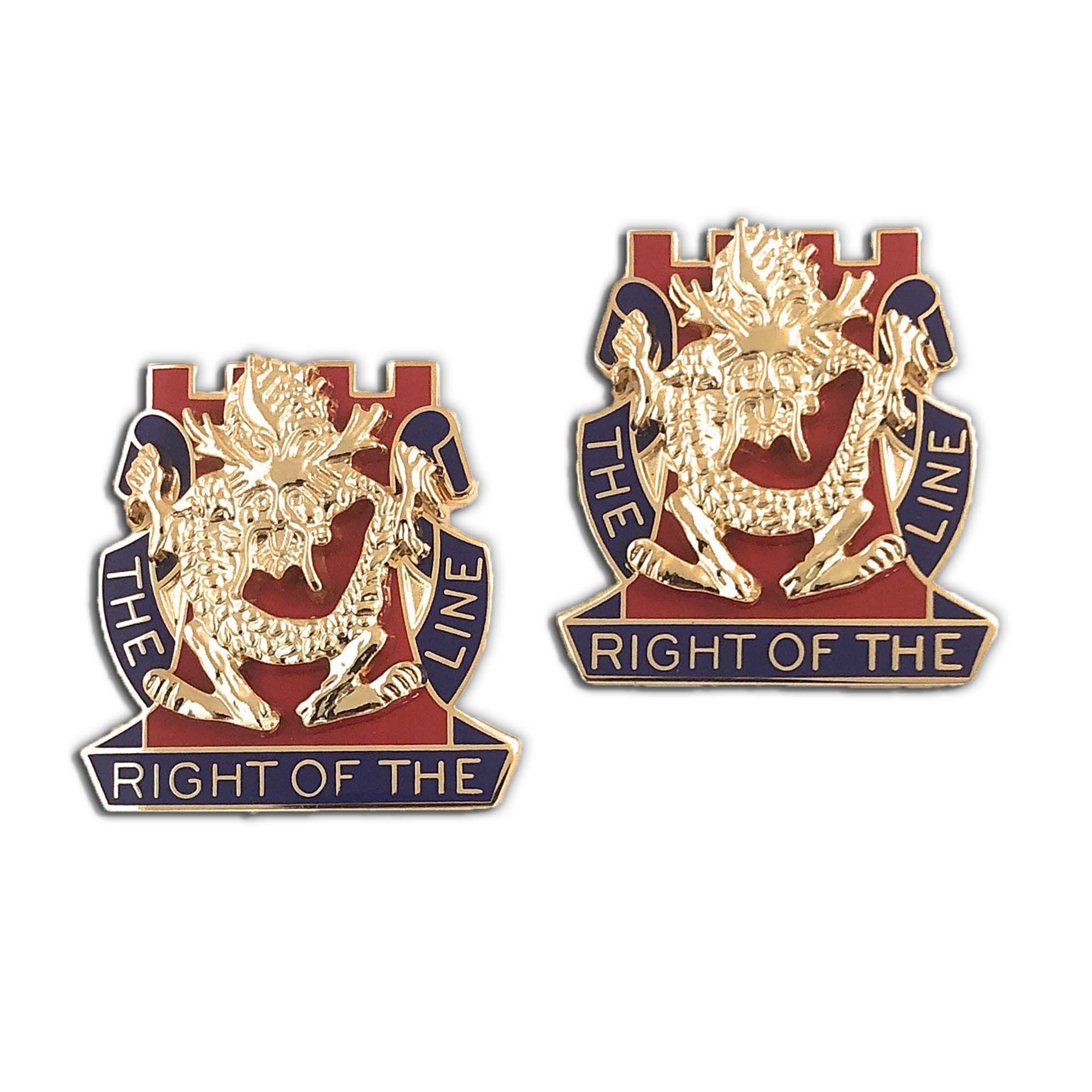 14th Infantry Regiment Unit Crest (Pair)