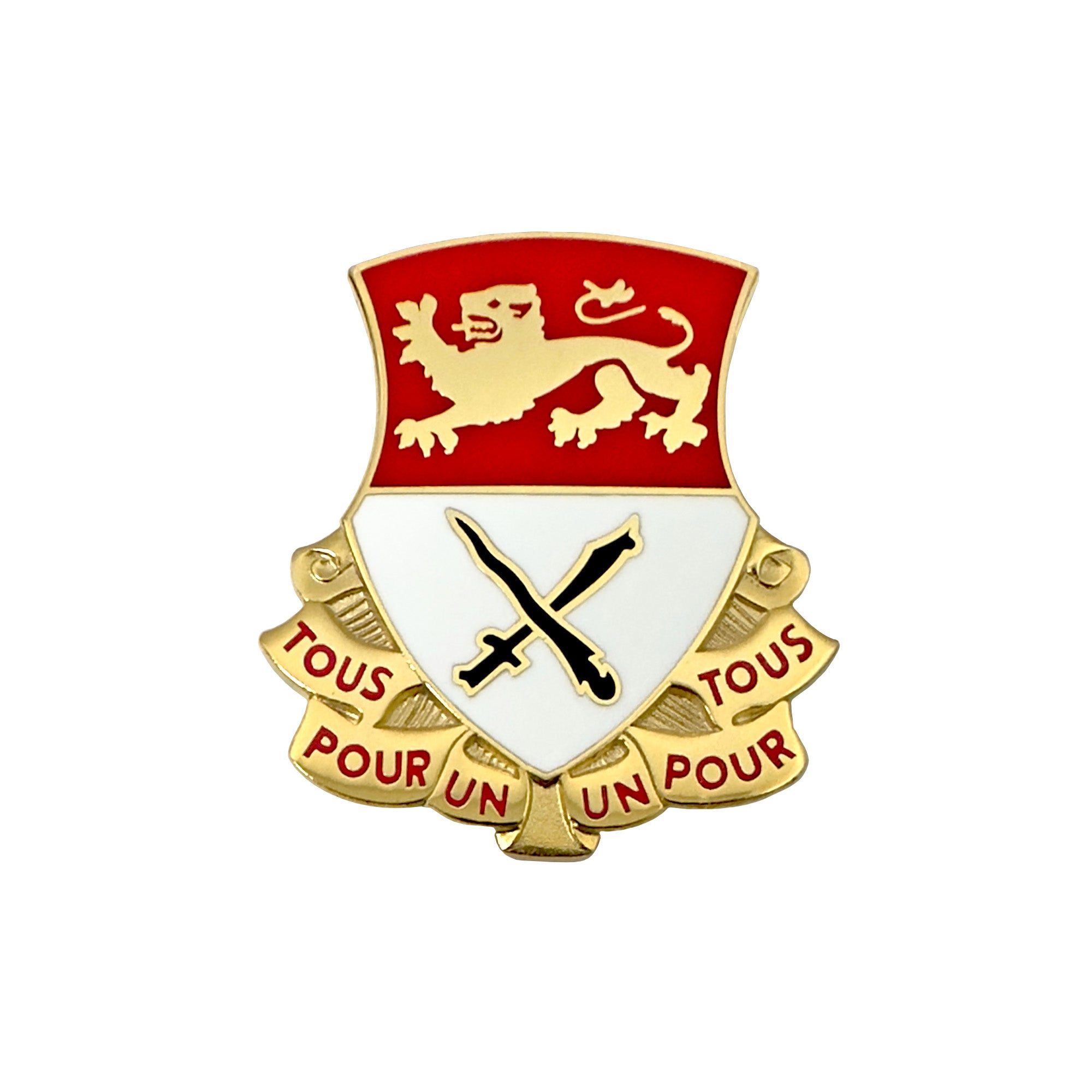 15th CAV Crest "Tous Pour Un Tours Un Pour" (each)