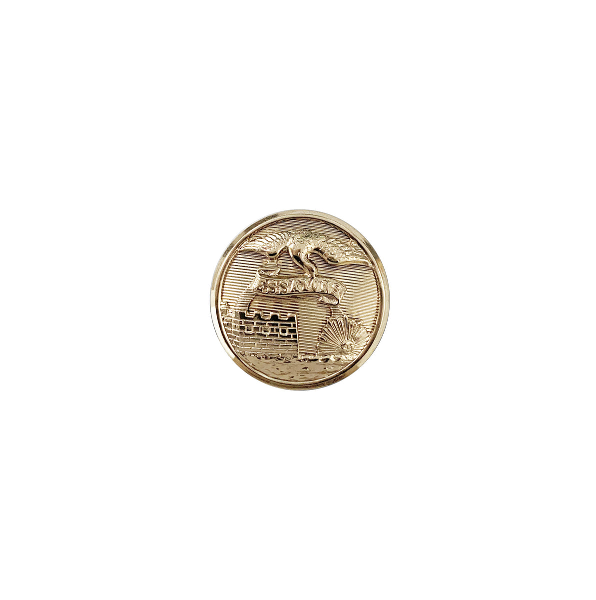 U.S. Army Male Engineers Button PERMA*SHINE (36L) | Insignia Depot