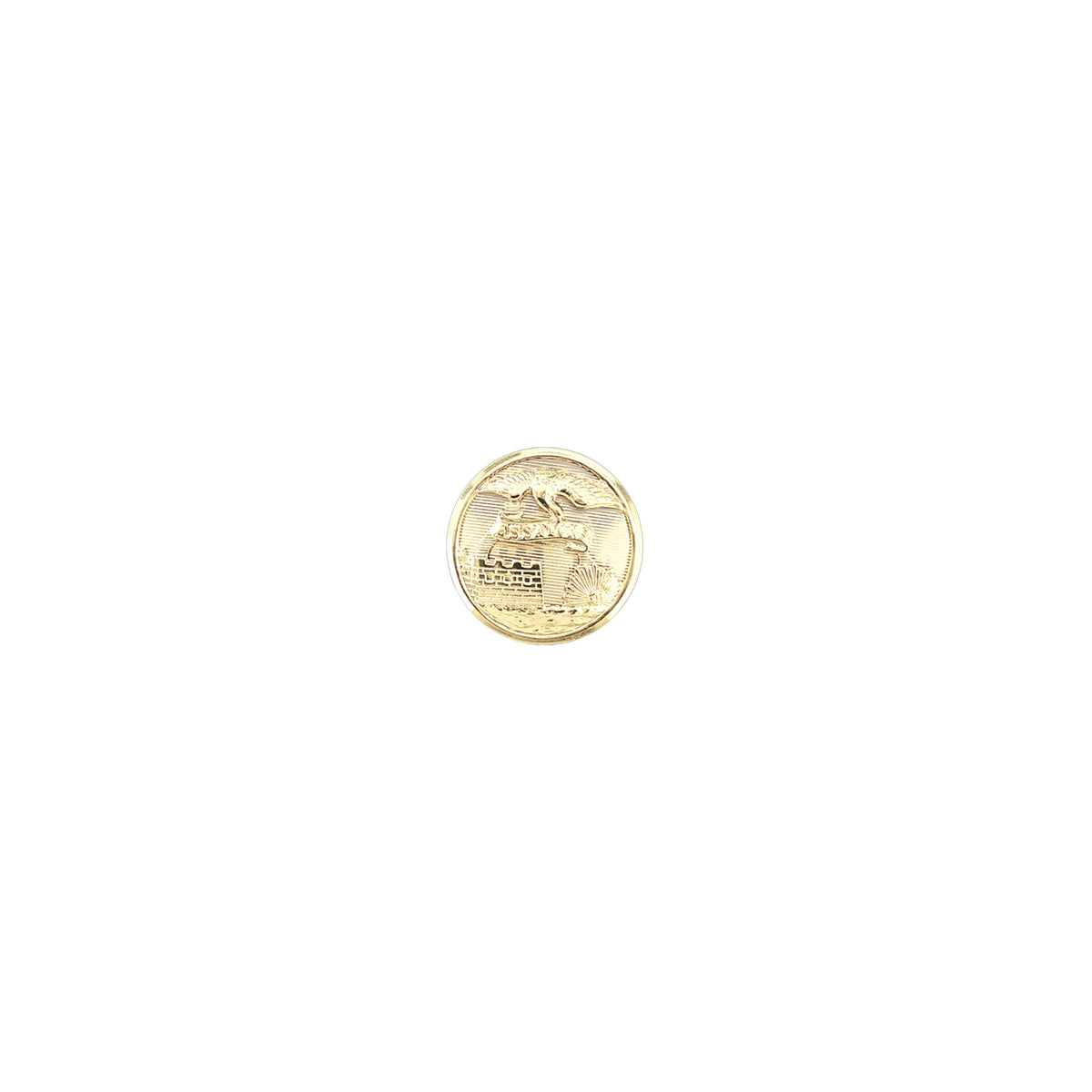 U.S. Army Engineers Button PERMA*SHINE (20L) | Insignia Depot