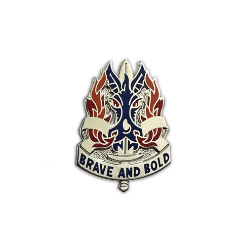198th Infantry Crest "BRAVE AND BOLD" (each) - Insignia Depot