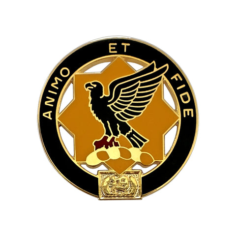 1st Cavalry Regiment Unit Crest "Animo Et Fide" (each)