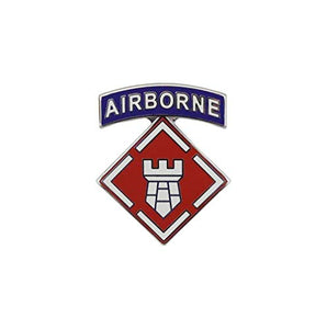 20th Engineer Brigade CSIB with Airborne Tab.