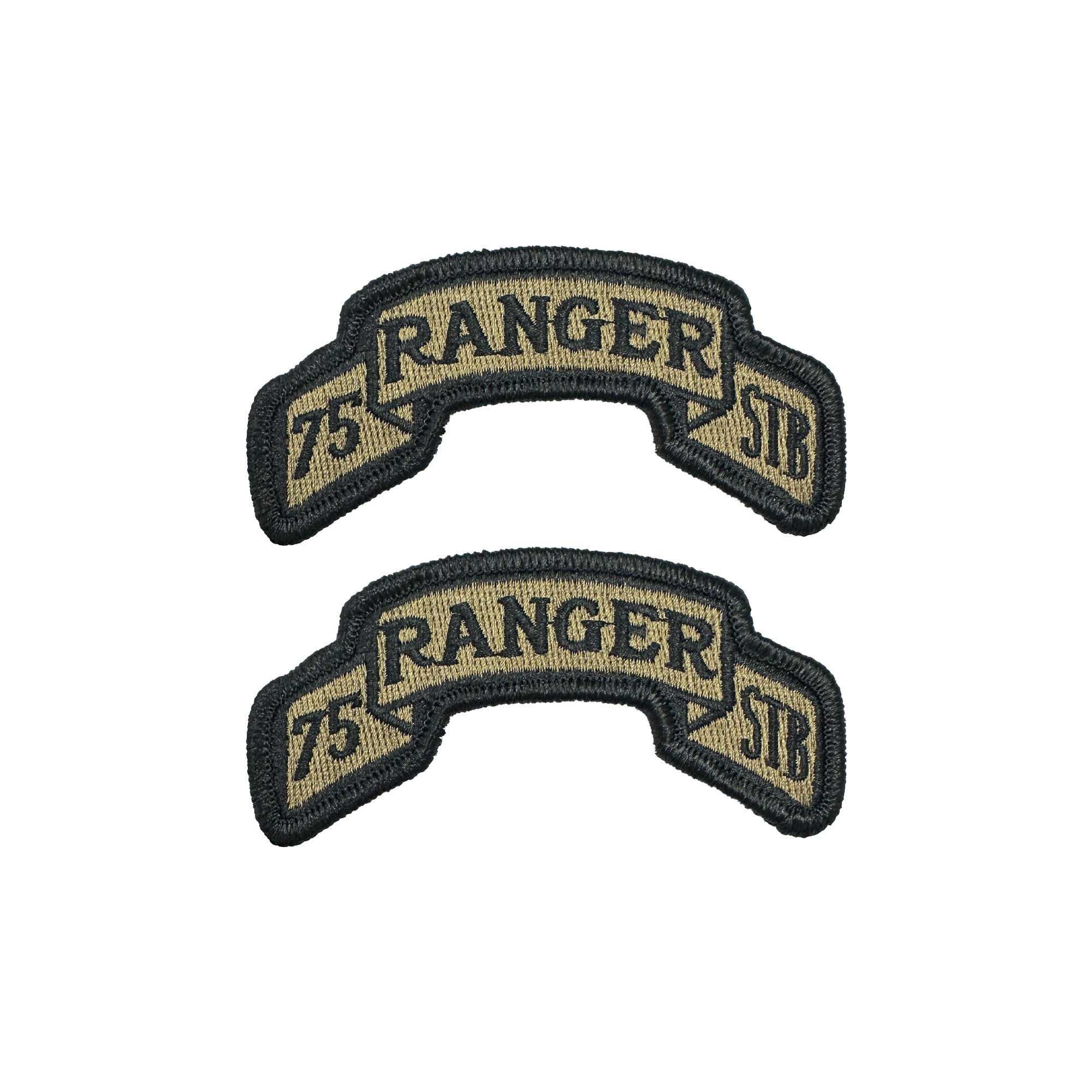 75th Ranger STB OCP Scroll W/ Hook Fastener (pair)