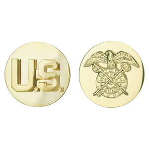 Quartermaster & U.S. Enlisted Brite Pin-on - Insignia Depot