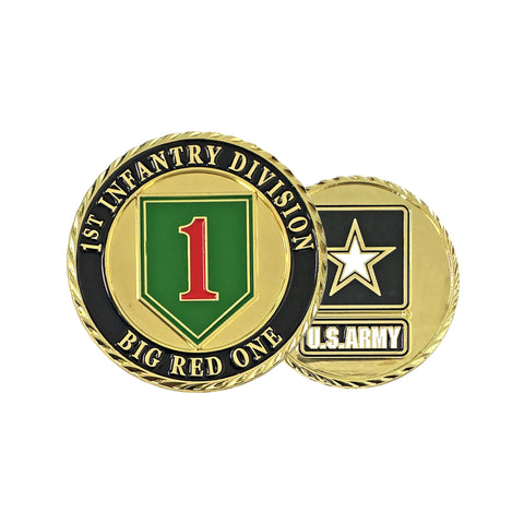 1st Infantry Division Challenge Coin