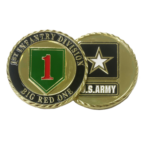 1st Infantry Division Challenge Coin