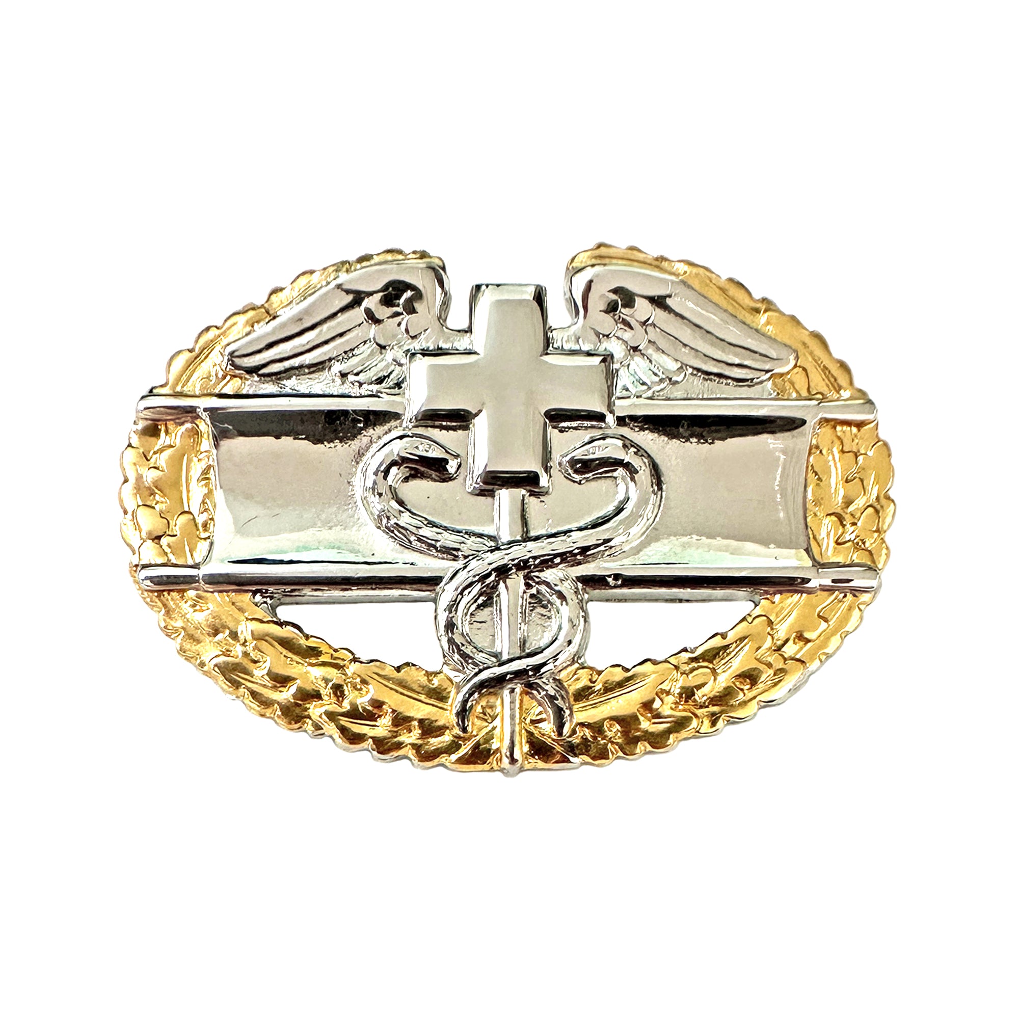 Master Combat Medical 1 AWD regulation Full size Gold Wreath - Insignia Depot