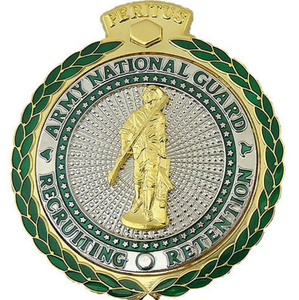 National Guard Recruiting Retention Brite (Master) Badge - Insignia Depot