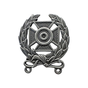 Expert Shooting Silver-Ox Pin-On Badge