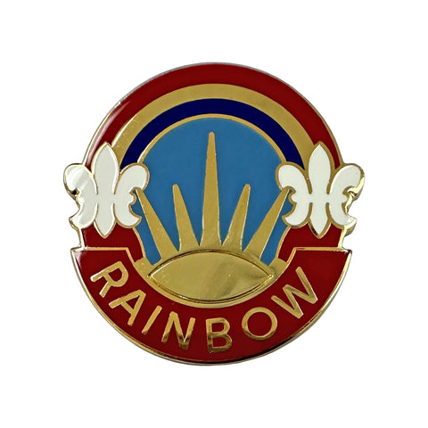 42nd Infantry Crest "Rainbow" (each)