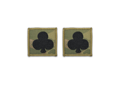 327th Infantry Club OCP Helmet Patch (pair) - Insignia Depot