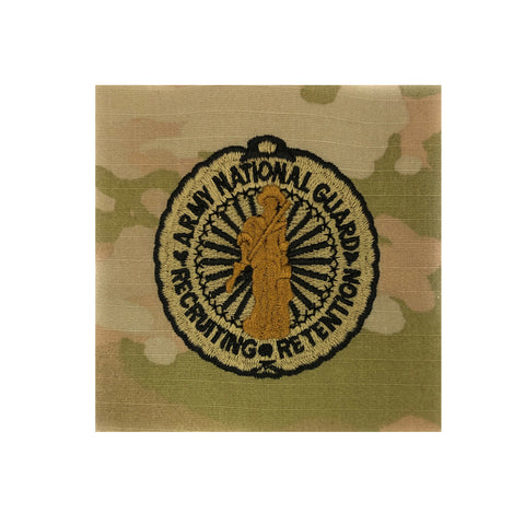 National Guard Recruiting Retention OCP (Senior) Sew-On Badge - Insignia Depot