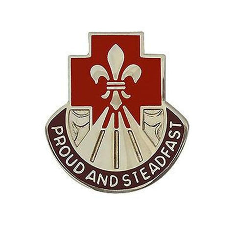 62nd Medical Crest  "Proud & Steadfast" (each).