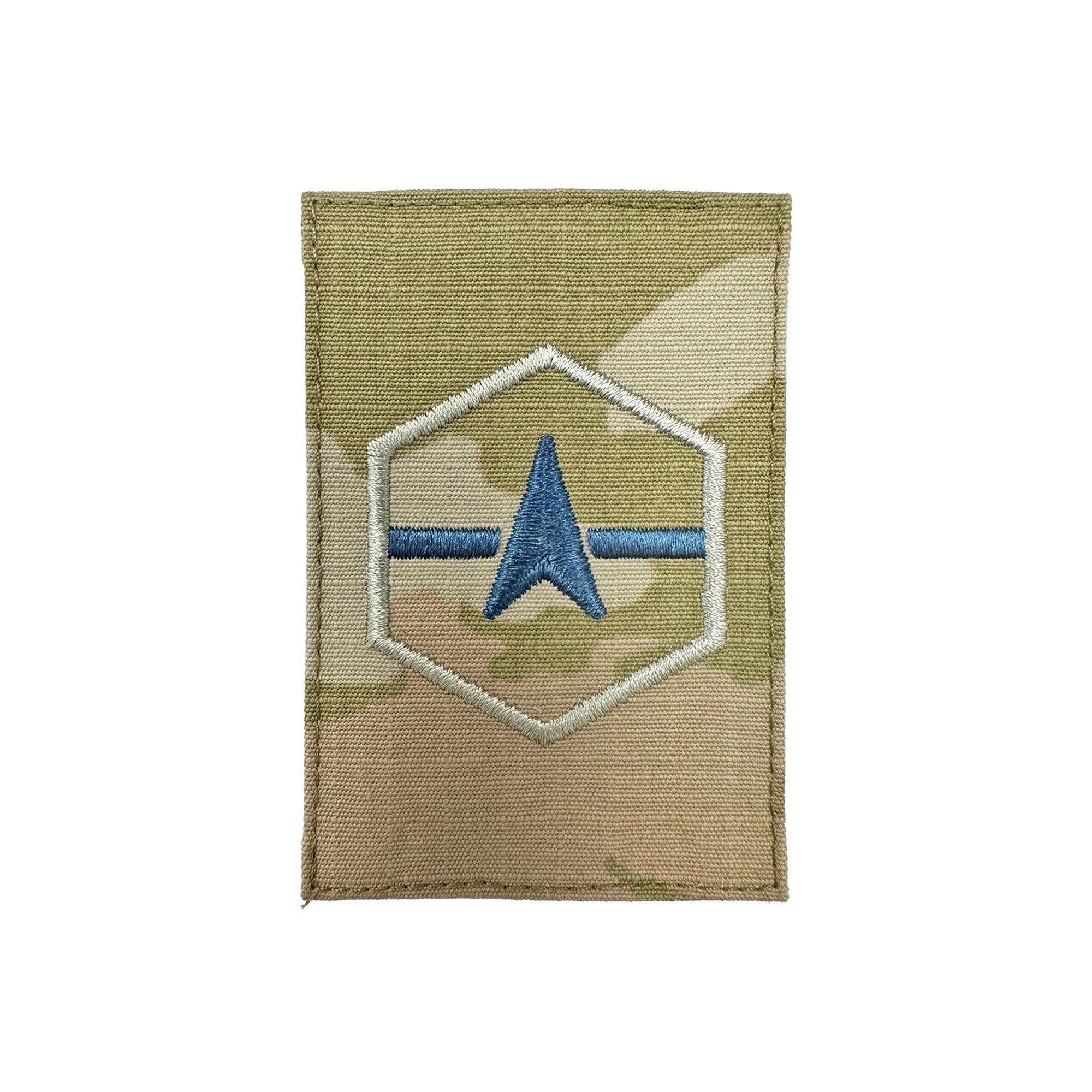 Space Force Rank Specialist 2 Embroidered OCP w/ Hook (each)