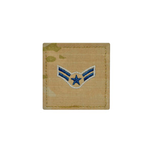 Space Force Rank Specialist 3 Embroidered OCP with Hook (each)