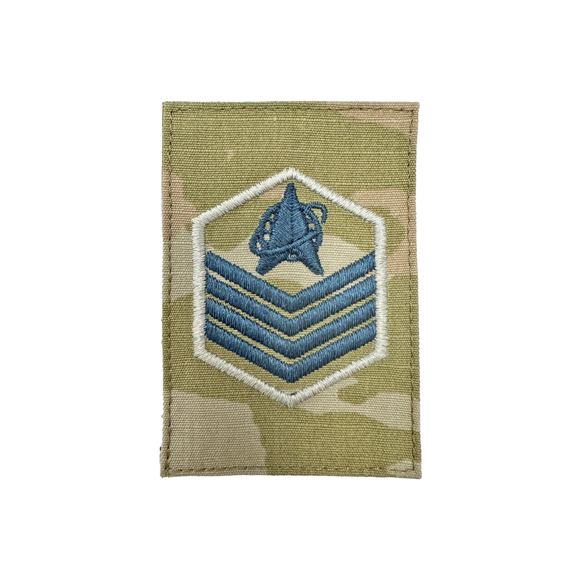 Space Force Rank Tech Sergeant Embroidered OCP w/ Hook (each)