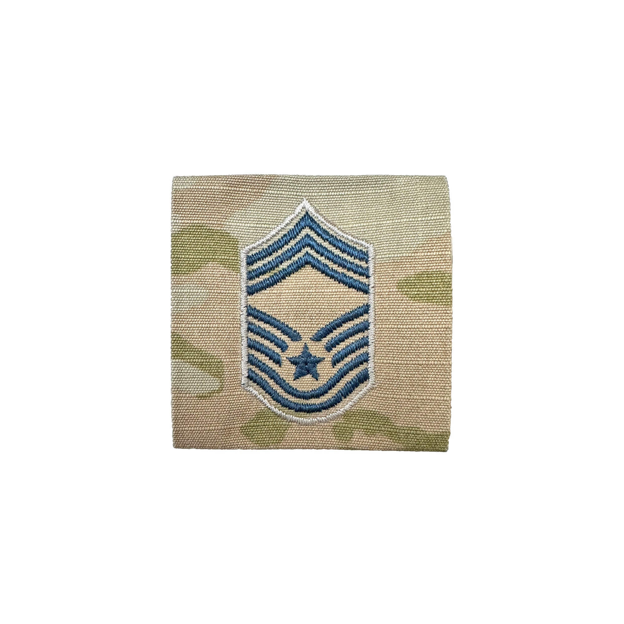 Space Force E-9 Chief Master Sergeant Pre-folded Sew-on OCP Rank (each)