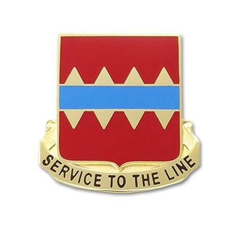 725th Support Battalion Crest "Service To The Line" (each).