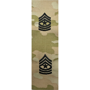 U.S. Army E9 Sergeant Major OCP Sew-on for Caps (pair) - Insignia Depot