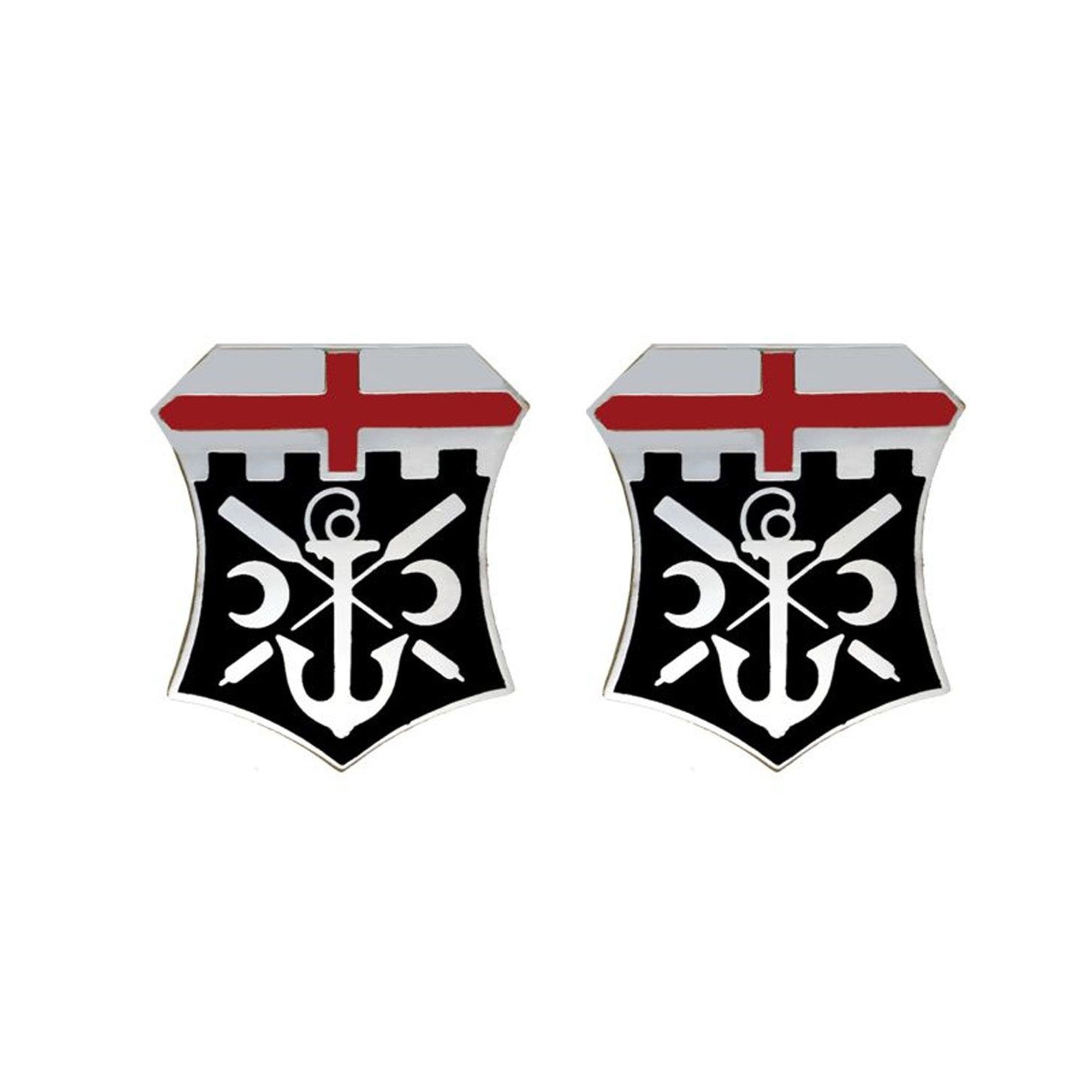7th Engineer Battalion Unit Crest (pair) - Insignia Depot